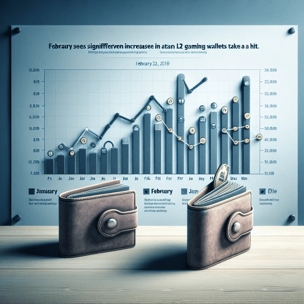 Report: February sees significant increase in L2 gaming activity, but wallets take a hit