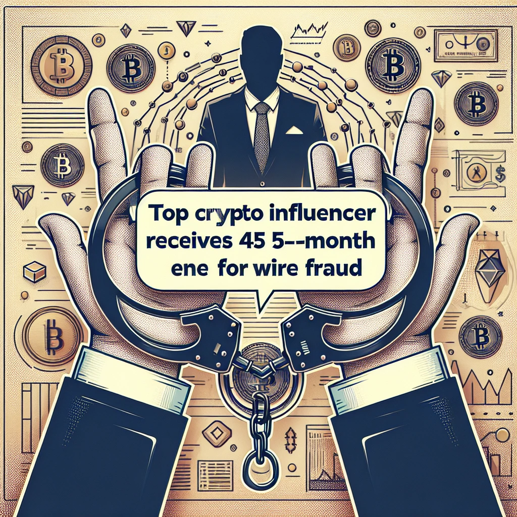 Top Crypto Influencer Receives 45-Month Prison Sentence for Wire Fraud