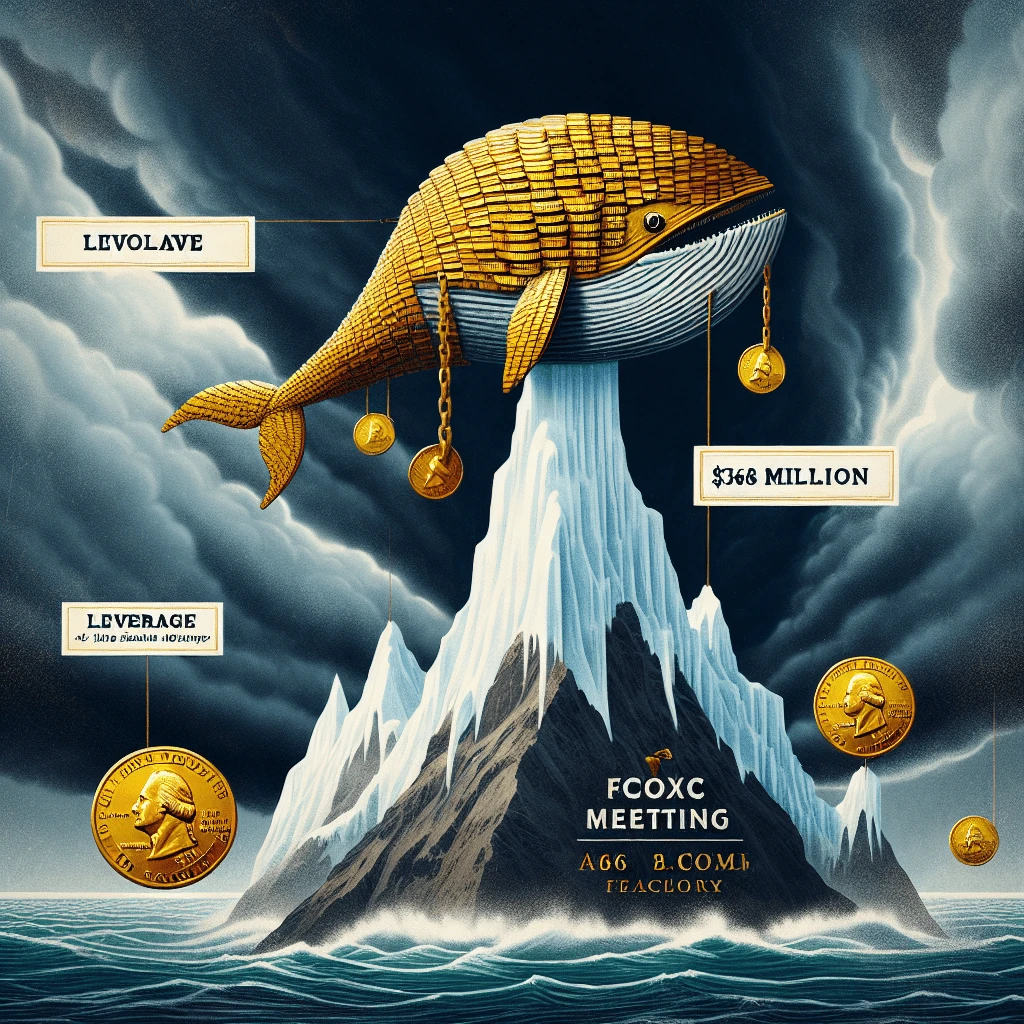 Bitcoin whale risks $368 million on 40x leverage for BTC drop before FOMC meeting