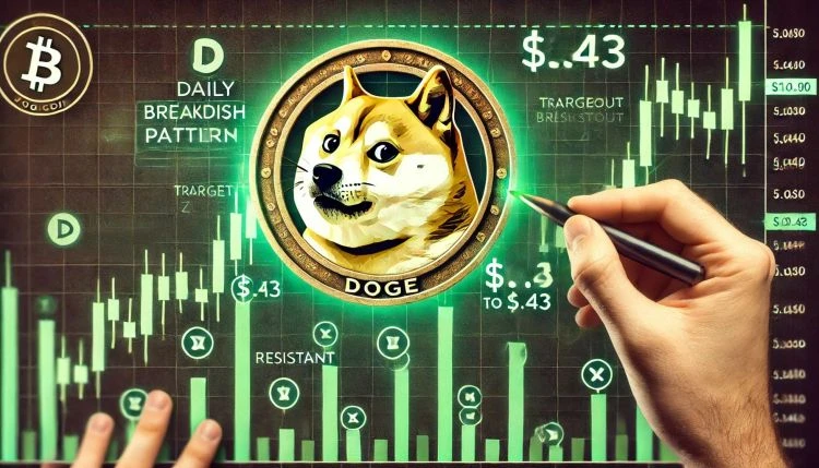 Dogecoin Forms A Daily Bullish Pattern  Analyst Expects A Breakout To $0.43