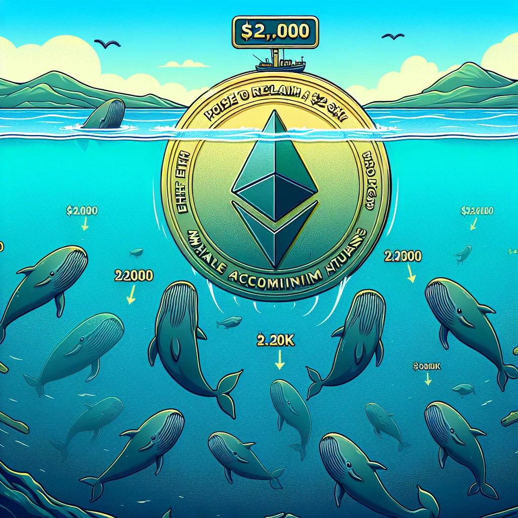 ETH price poised to reclaim $2.2K macro range as whale accumulation increases