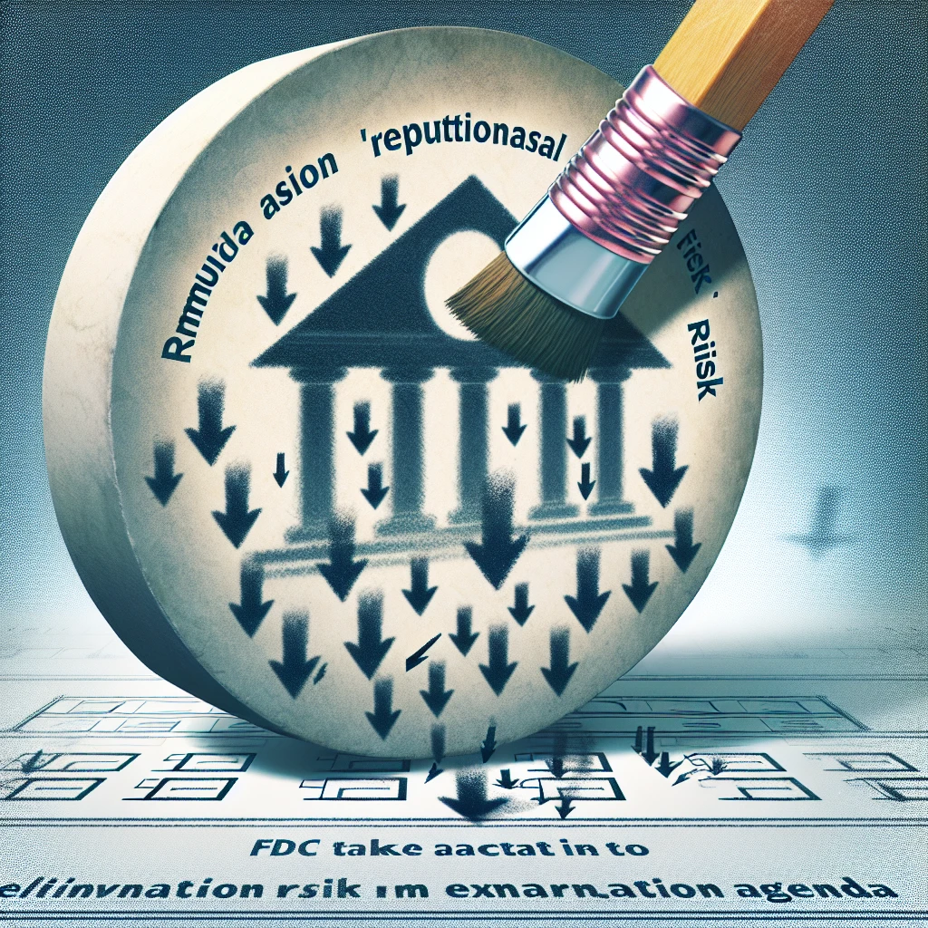 FDIC Takes Action to Eliminate Reputational Risk in Bank Exams from Examination Agenda