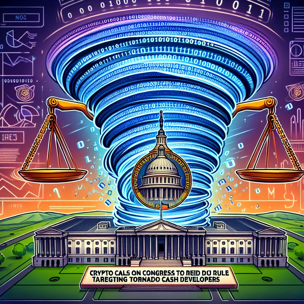 Crypto Calls on Congress to Revise DOJ Rule Targeting Tornado Cash Developers