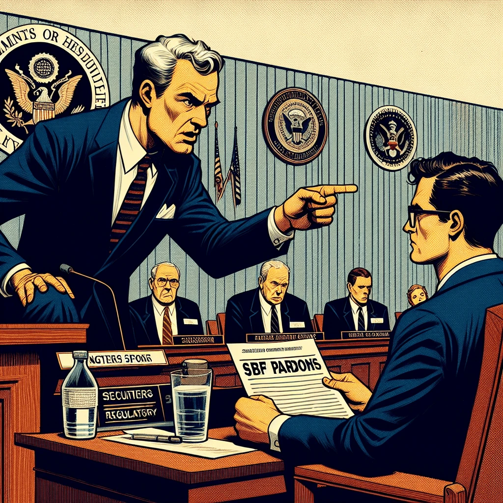 Senator John Kennedys Intense Questioning of SEC Nominee Paul Atkins Regarding SBF Pardon