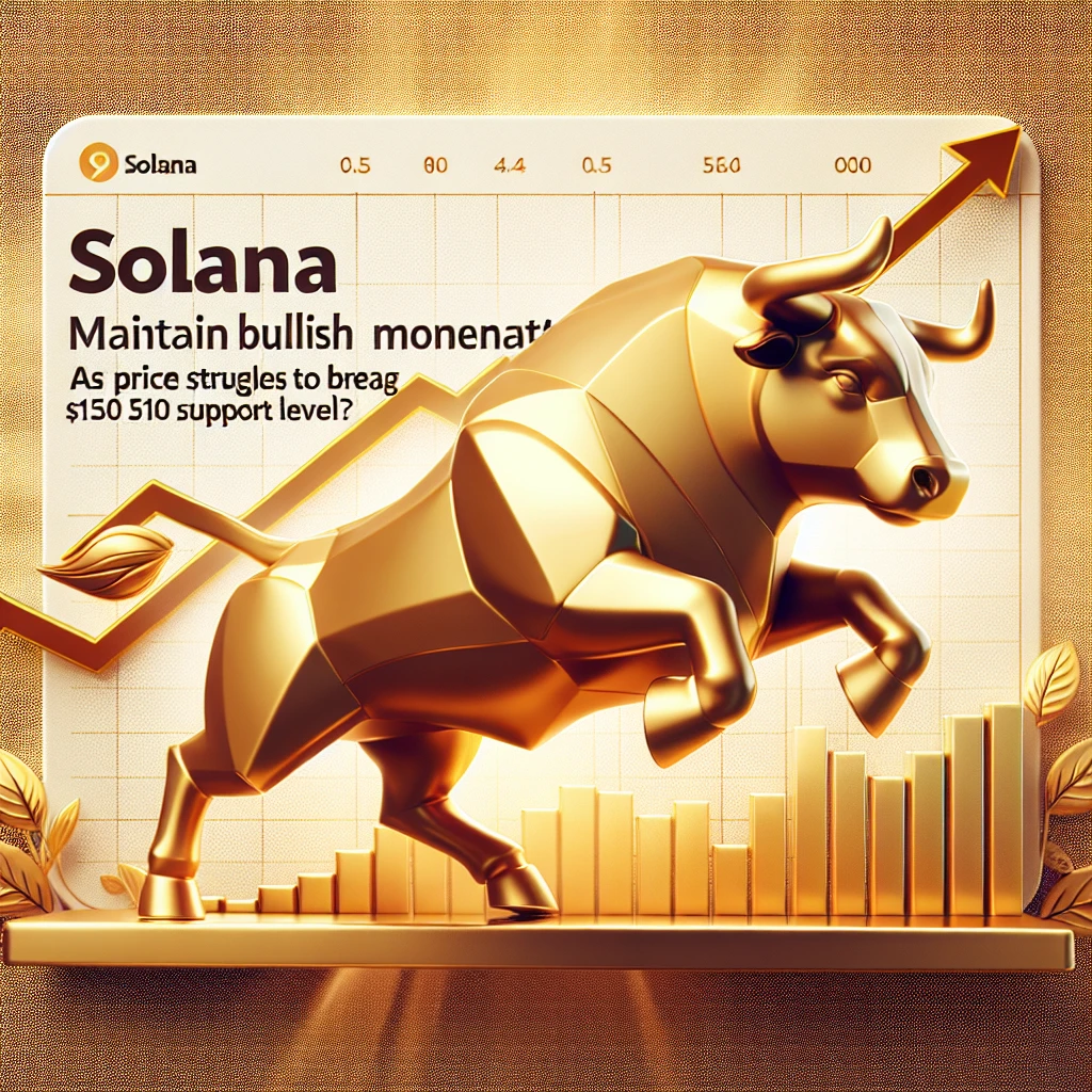 Can Solana Maintain Bullish Momentum as Price Struggles to Break $150 Support Level?
