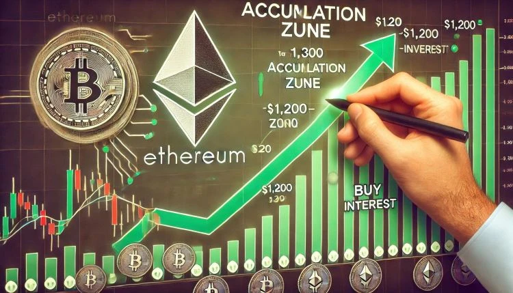 Ethereum Analyst Eyes $1,200-$1,300 Level As Potential Acquisition Zone  Details