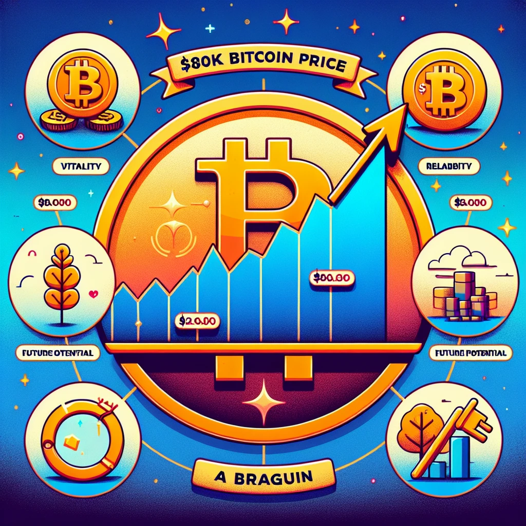 Unlocking the Value: Why $80K Bitcoin Price is a Bargain Based on 4 Vital Metrics