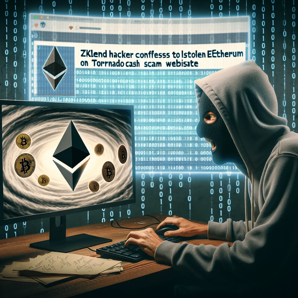 zkLend hacker confesses to losing stolen Ethereum on Tornado Cash scam website