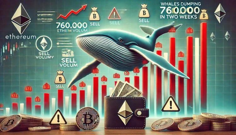 Whales Dump 760,000 Ethereum in Two Weeks  Is More Selling Ahead?