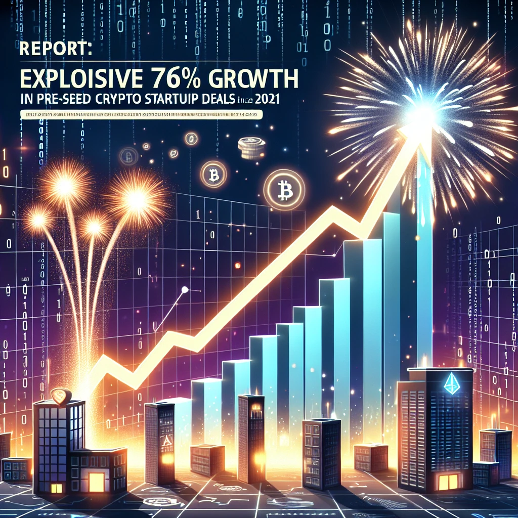 Report: Explosive 767% Growth in Pre-Seed Crypto Startup Deals Since 2021