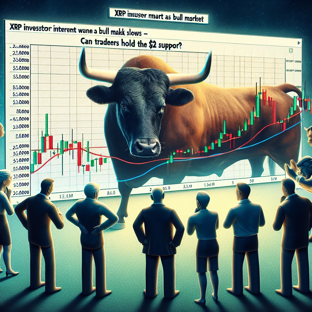 XRP Investor Interest Wanes as Bull Market Slows  Can Traders Hold the $2 Support?