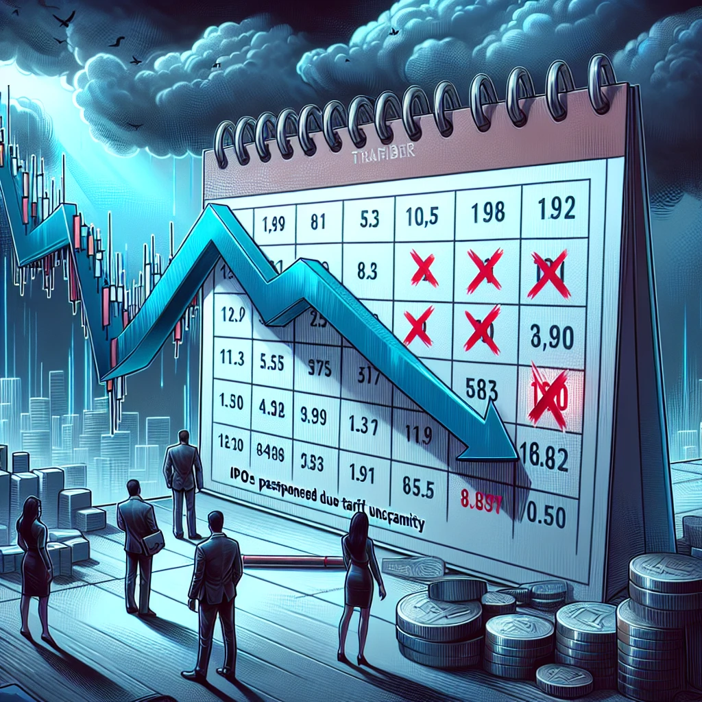 Crypto Stock Prices Drop as IPOs Postponed Due to Tariff Uncertainty