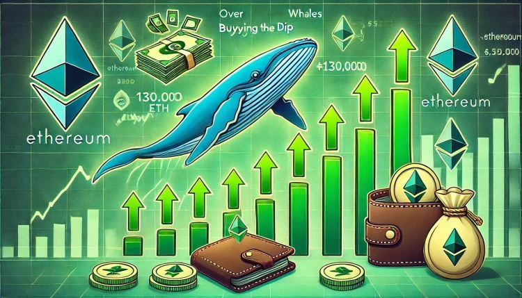 Ethereum Whales Buy the Dip  Over 130K ETH Added In A Single Day