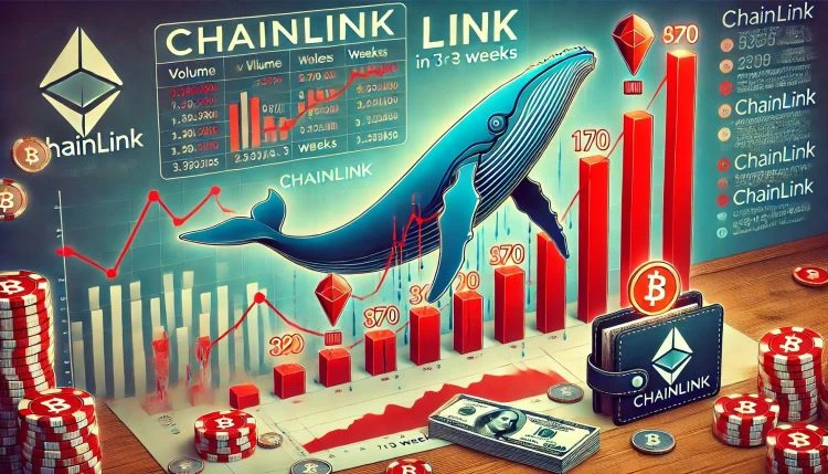 Chainlink Whales Dump Over 170 Million LINK In Three Weeks  Selling Pressure Ahead?
