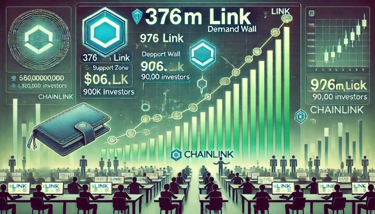 Massive Chainlink Demand Wall At $6.26 As 90K Investors Buy 376M LINK
