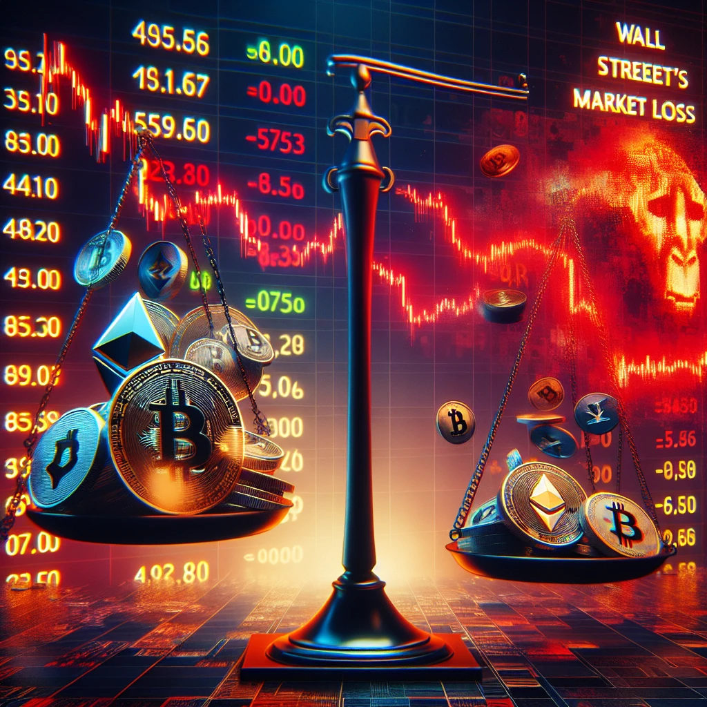 Wall Streets Single-Day Loss Exceeds Total Crypto Market Value