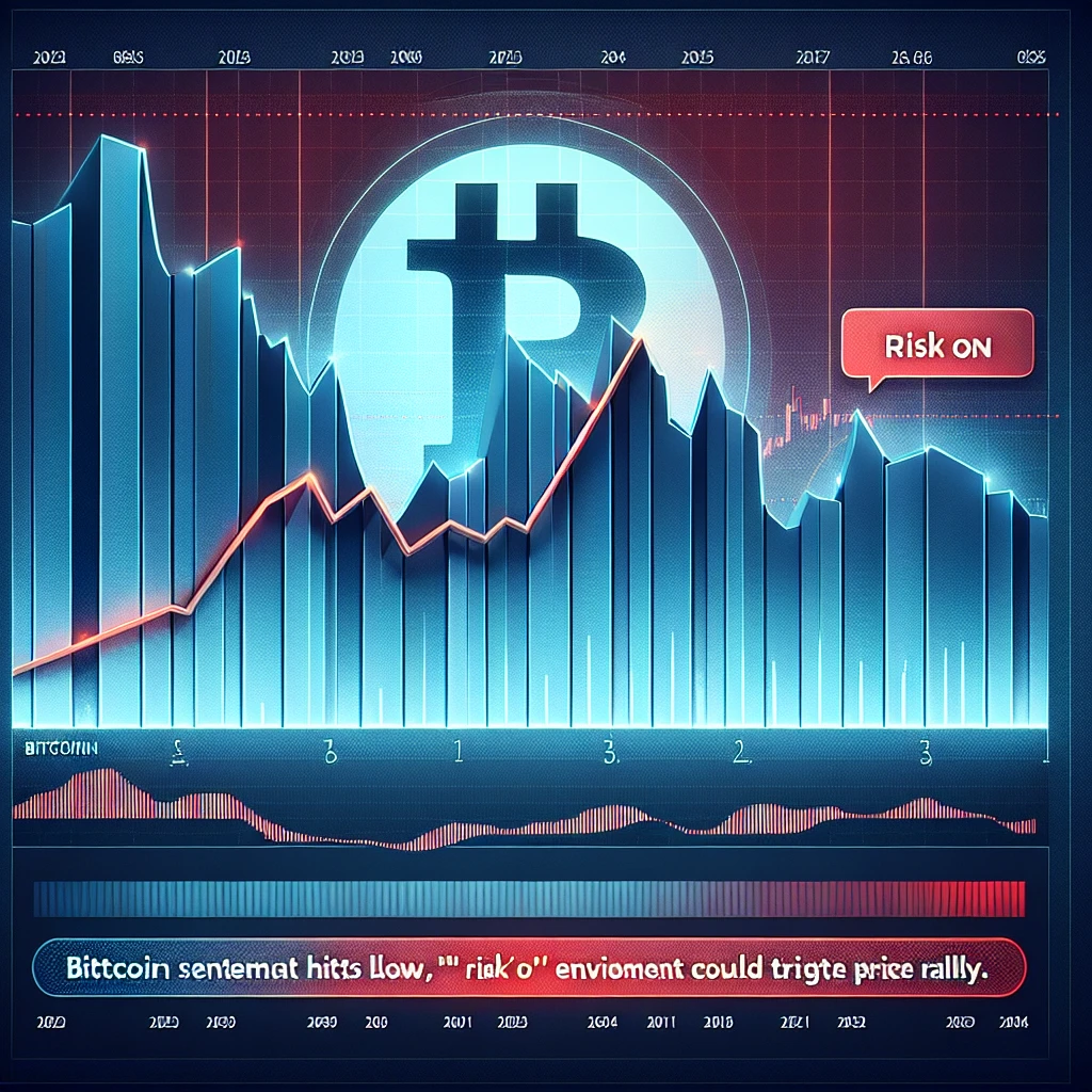 Bitcoin Sentiment Hits 2023 Low, but Potential Risk On Environment Could Trigger Price Rally