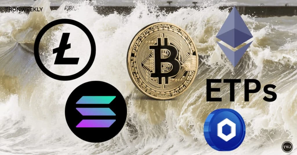 Crypto ETPs Face $240 Million in Withdrawals Amid Global Trade Fears
