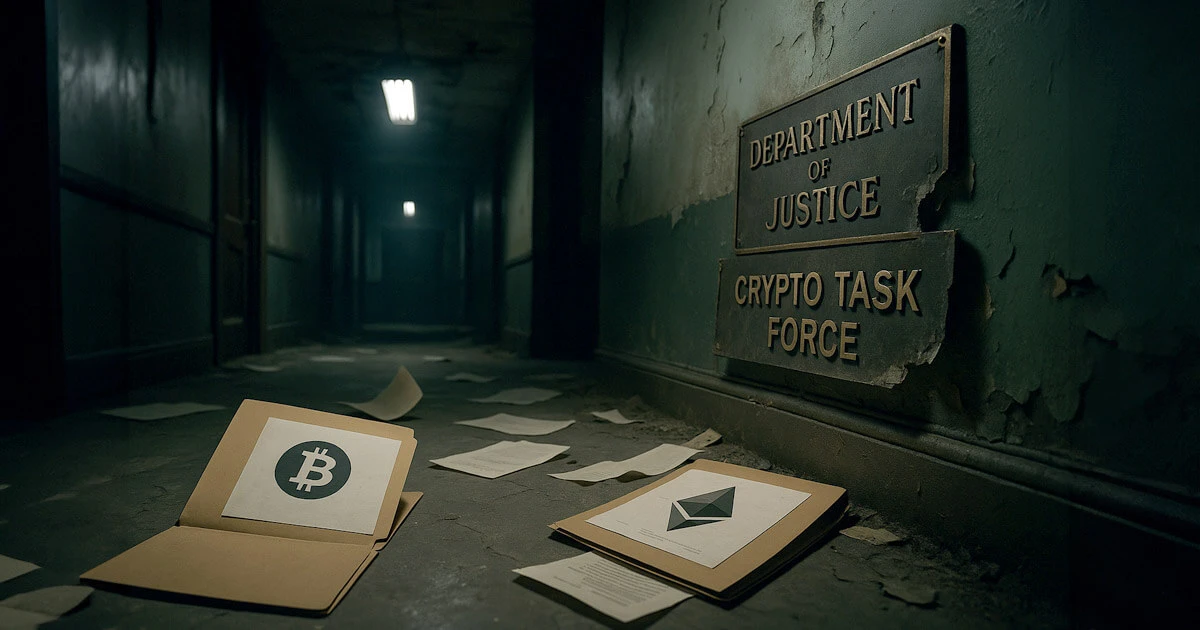 US DOJ disbands crypto enforcement team amid policy shift under Trump