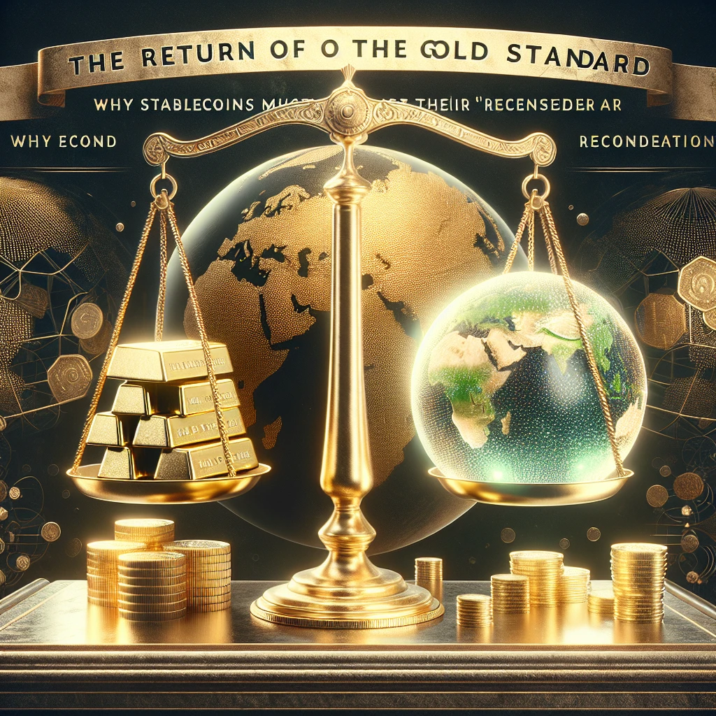The Return of the Gold Standard: Why Stablecoins Must Reconsider their Backing Strategy
