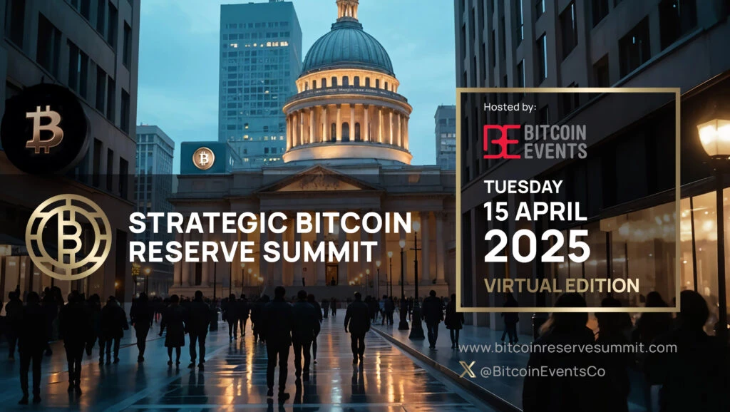 Strategic Bitcoin Reserve Summit is just one week away!