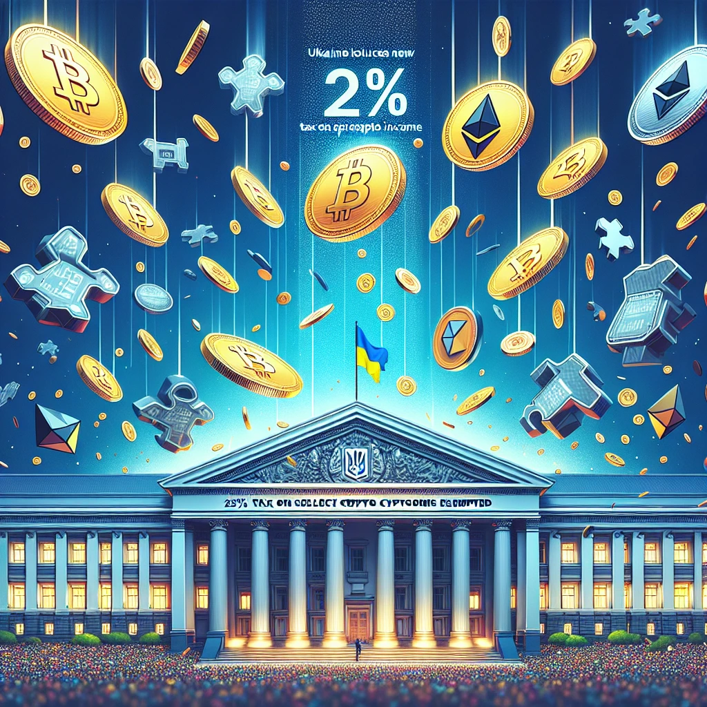 Ukraine introduces new tax law: 23% tax on select crypto income, stablecoins exempted