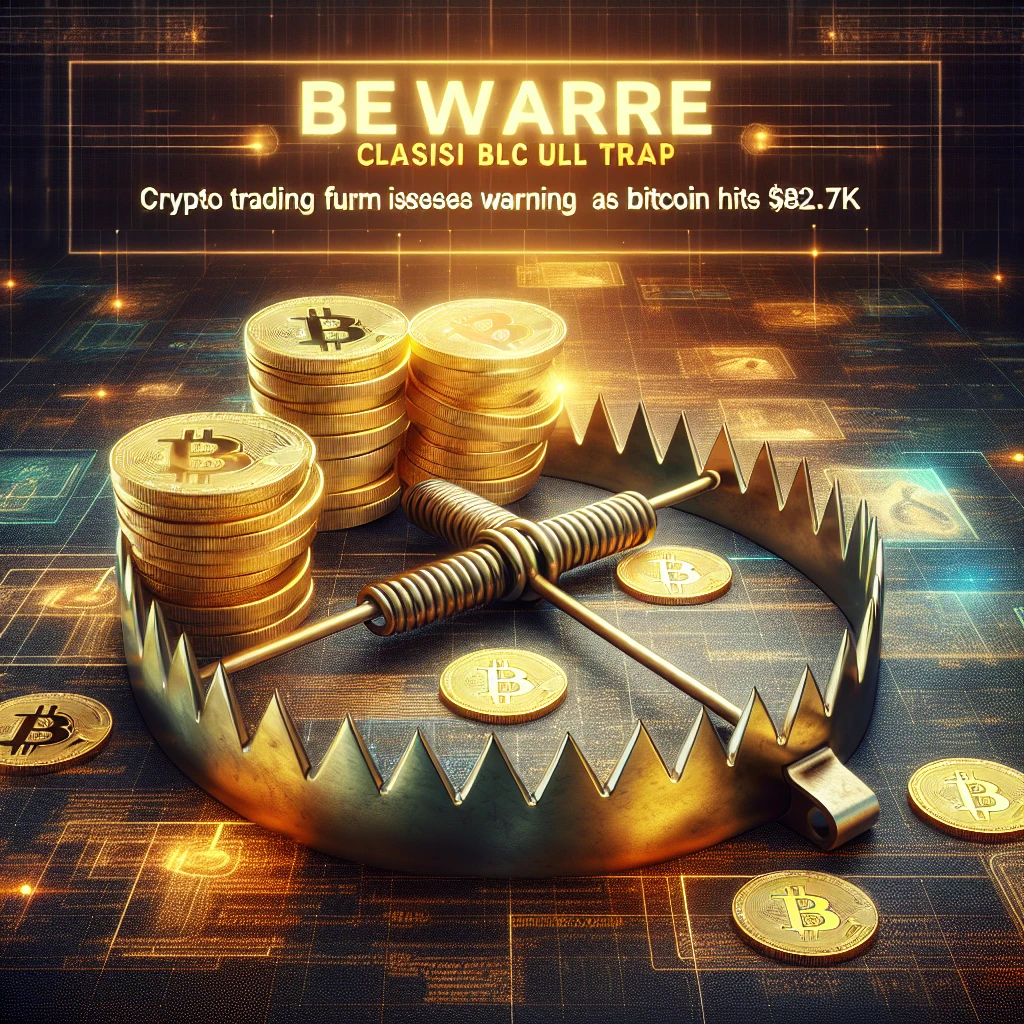 Beware of Classic Bull Trap: Crypto Trading Firm Issues Warning as Bitcoin Hits $82.7K