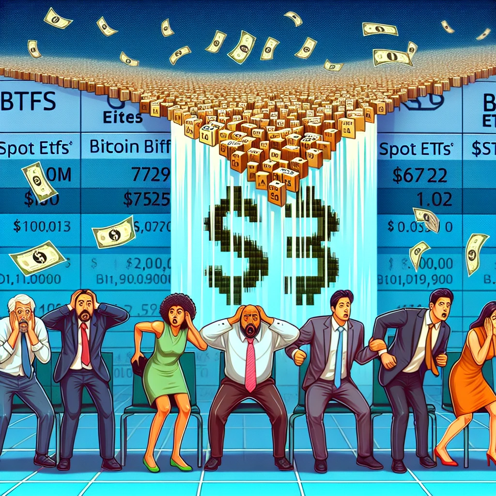 Investors Brace for Tariff-Driven Inflation: Spot Bitcoin ETFs Experience $772M Outflow