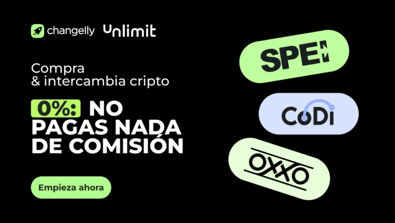 Changelly and Unlimit Launch an Exclusive 0% Fee Campaign for Crypto Purchases and Swaps in Mexico