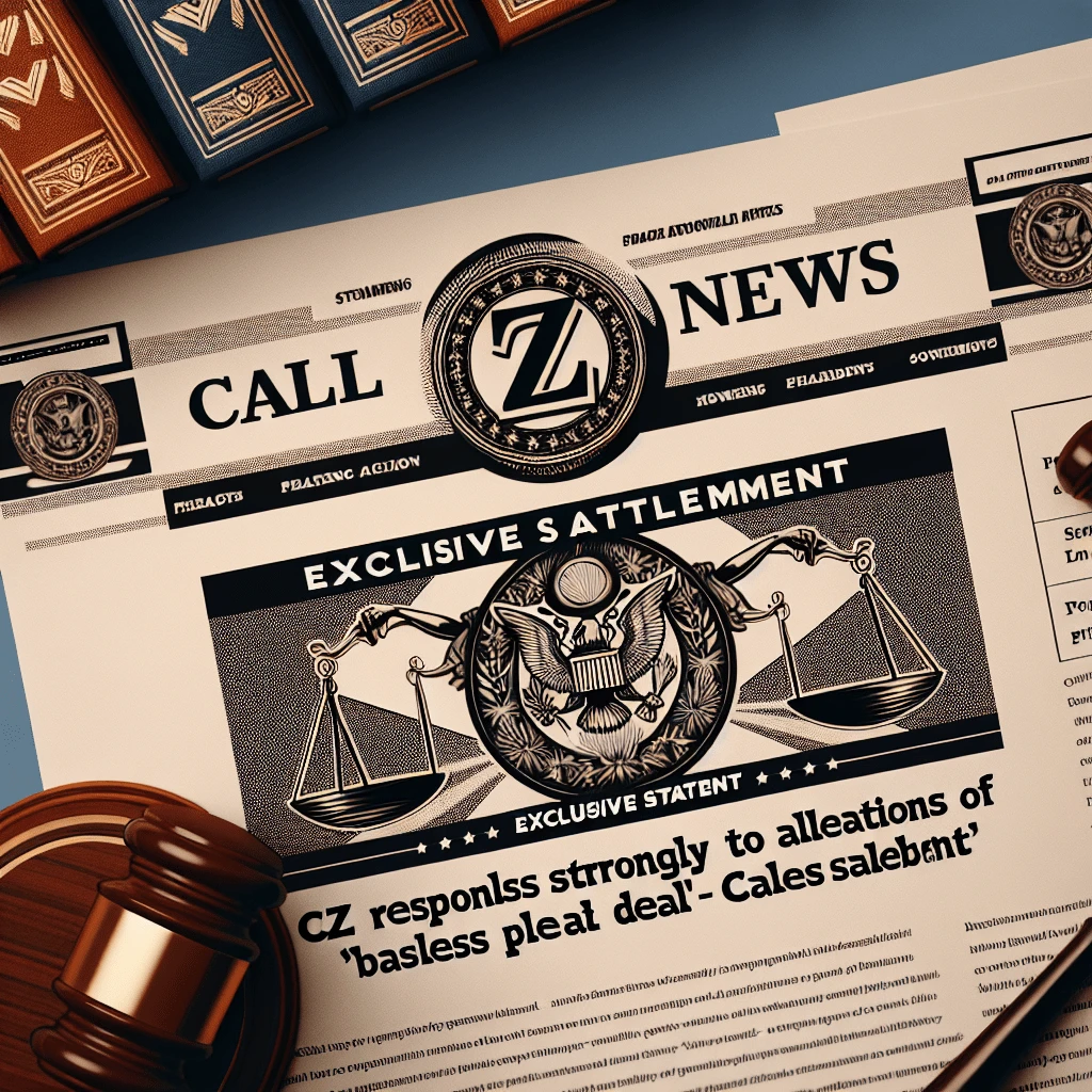 CZ Responds Strongly to Allegations of Baseless US Plea Deal  Exclusive Statement