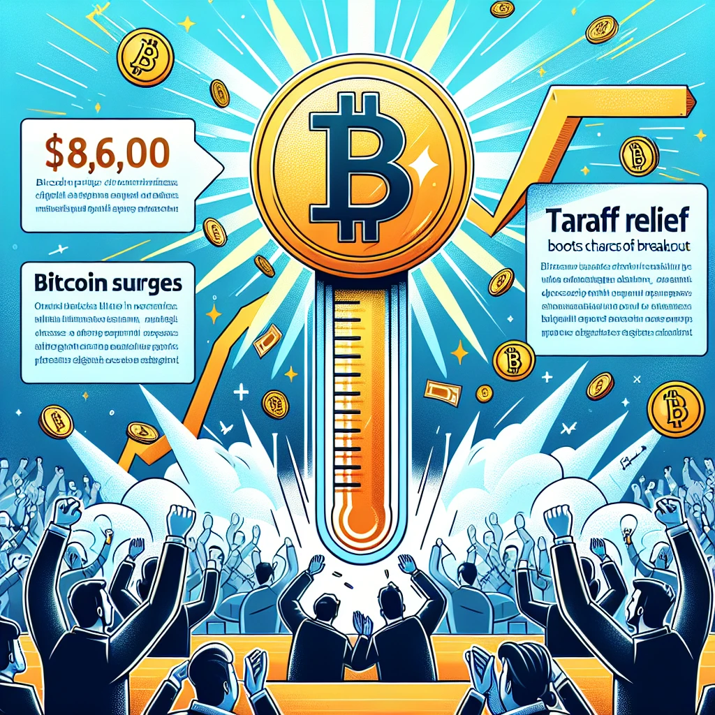 Bitcoin price surges to $86,000 as Trump tariff relief boosts chances of breakout