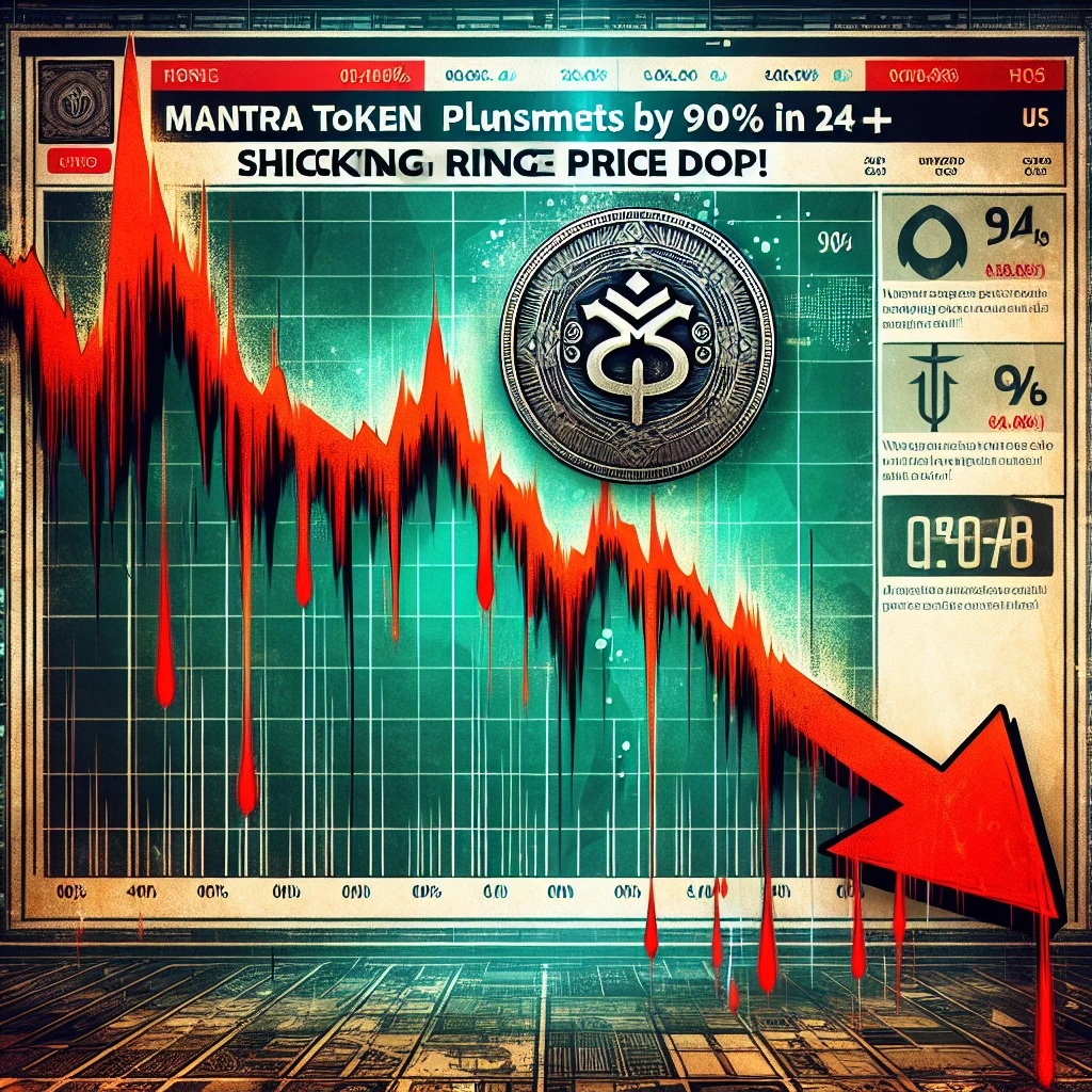 Mantra Token Plummets by 90% in 24 Hours  Shocking Price Drop!
