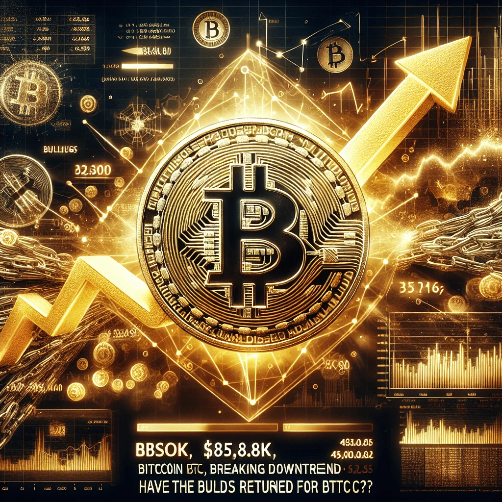 Bitcoin Surges to $85.8K, Breaking Downtrend  Have the Bulls Returned for BTC?