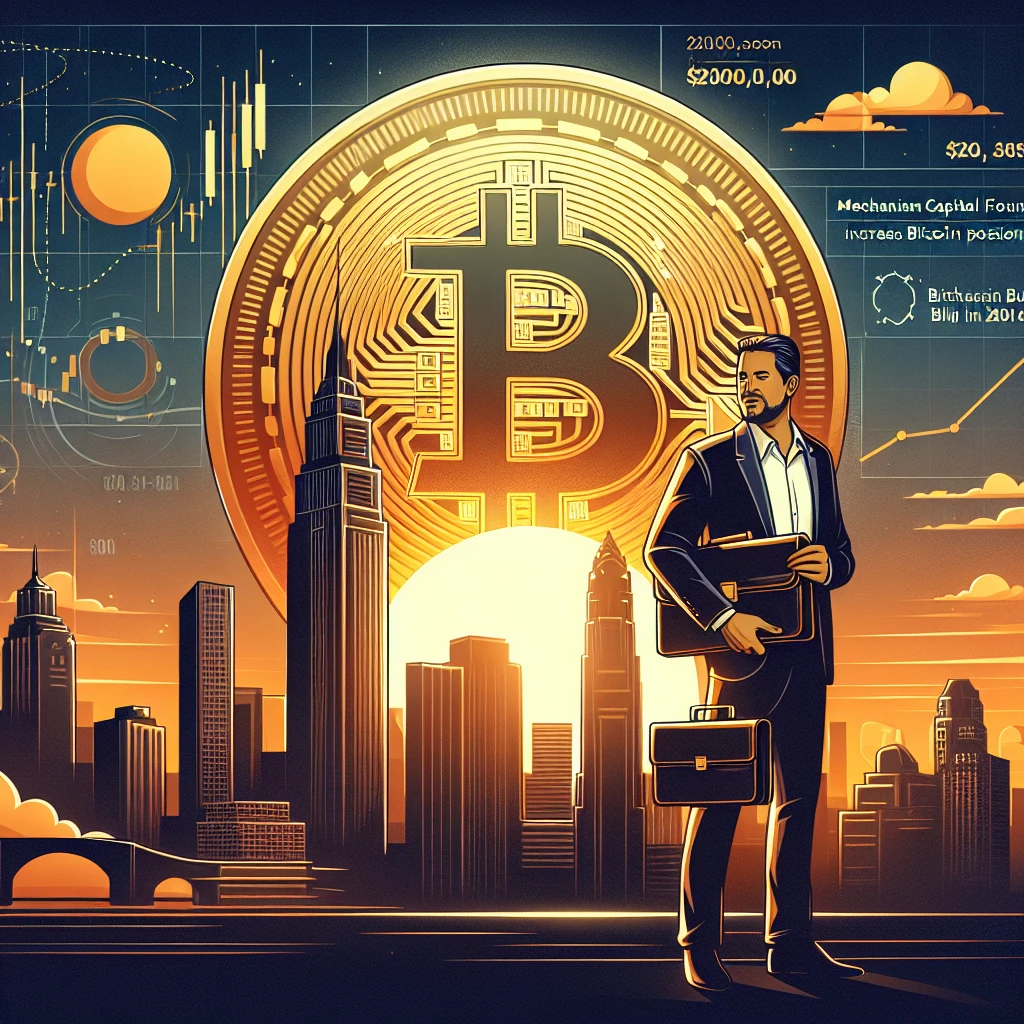 Mechanism Capital Founder Increases Bitcoin Position to $200M in Bold Move