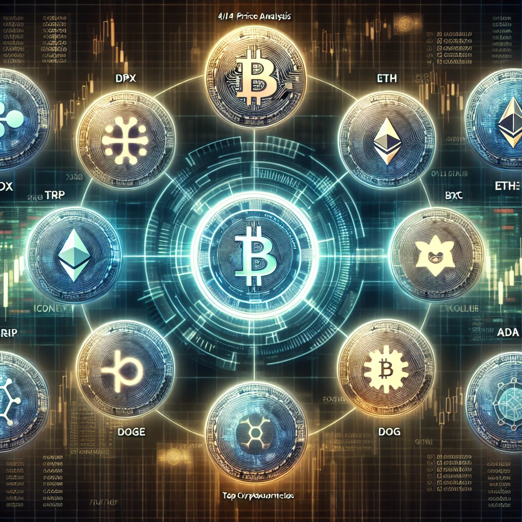 4/14 Price Analysis: Top Cryptocurrencies Including SPX, DXY, BTC, ETH, XRP, BNB, SOL, DOGE, ADA, LEO