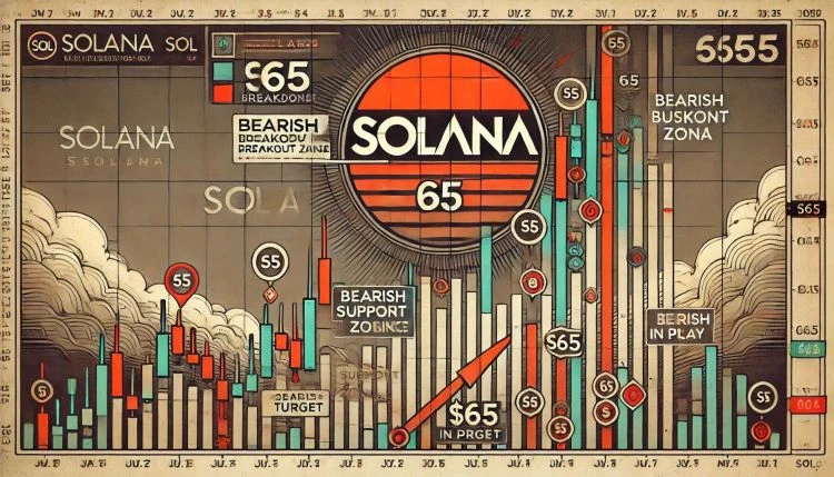 Solana Retests Bearish Breakout Zone  $65 Target Still In Play?