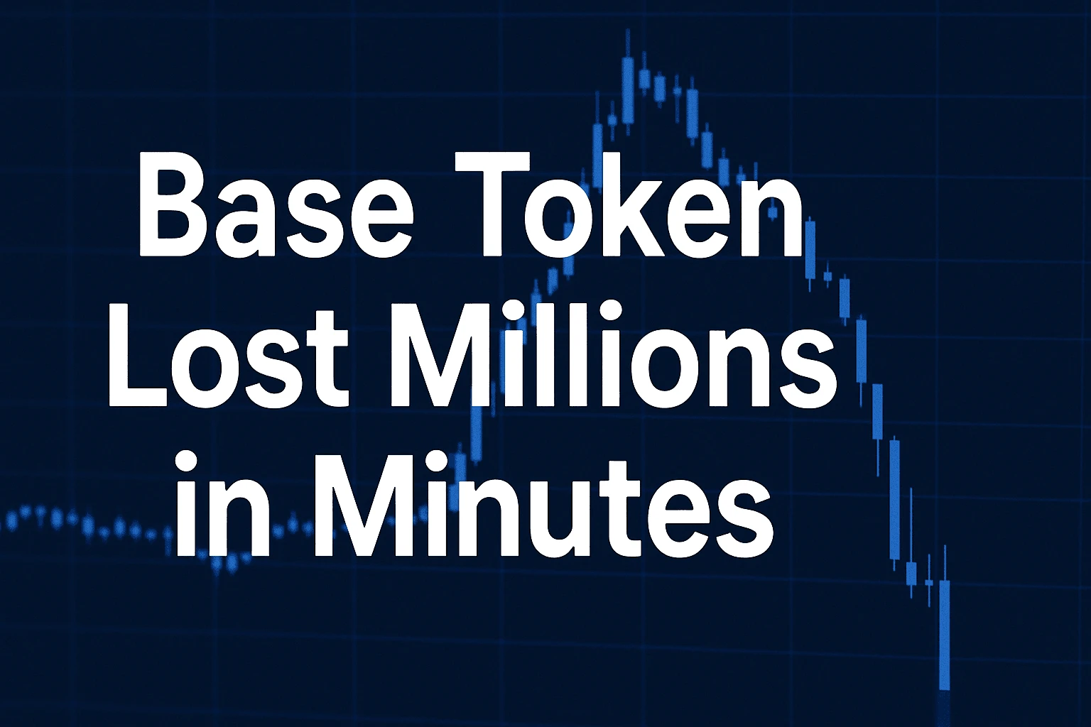 Base Token Lost Millions in Minutes  What Happened?