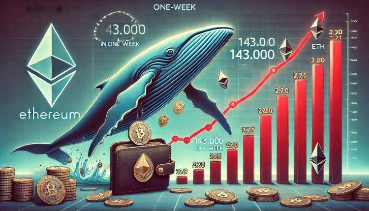 Ethereum Whales Offload 143,000 ETH In One Week  More Selling Ahead?