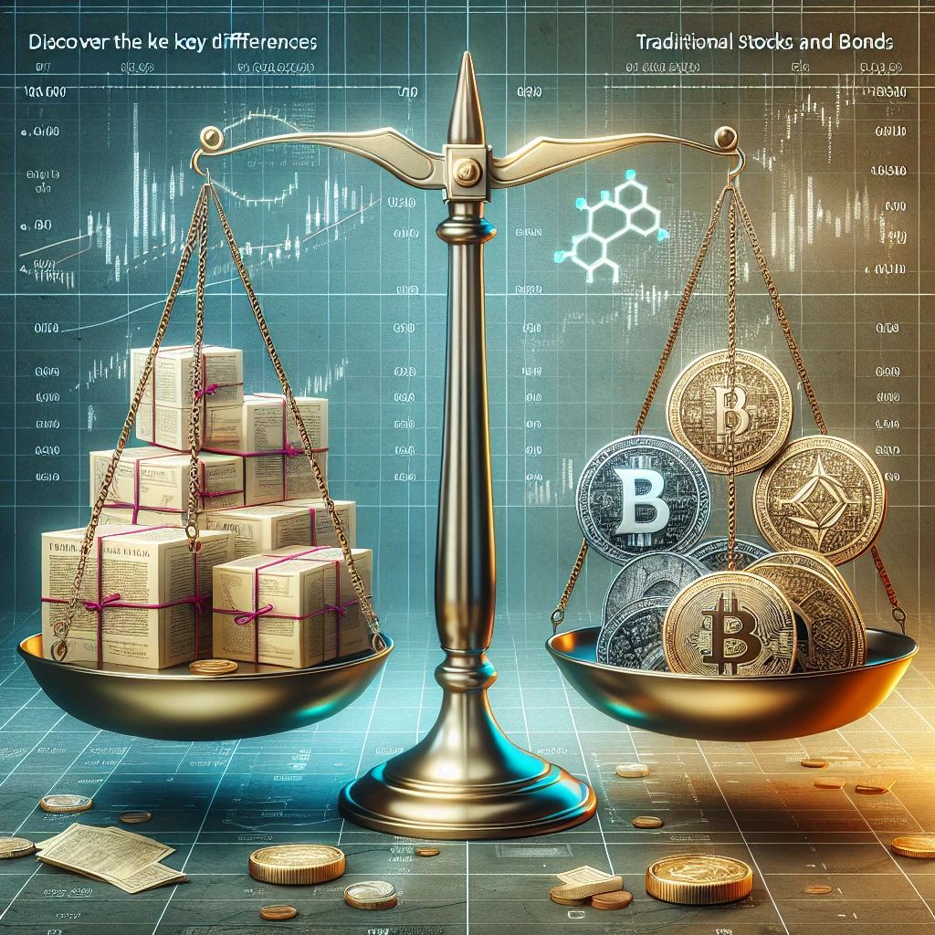 Discover the Key Differences Between Cryptocurrency and Traditional Stocks and Bonds