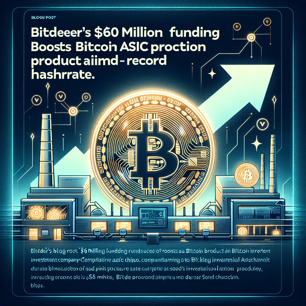 Bitdeers $60 Million Funding Boosts Bitcoin ASIC Production Amidst Record Hashrate