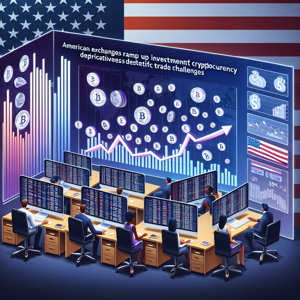 American Exchanges Ramp Up Investments in Cryptocurrency Derivatives Despite Trade Challenges