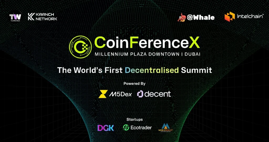 CoinFerenceX Dubai  Worlds First Decentralized Event with Innovation and Global Reach