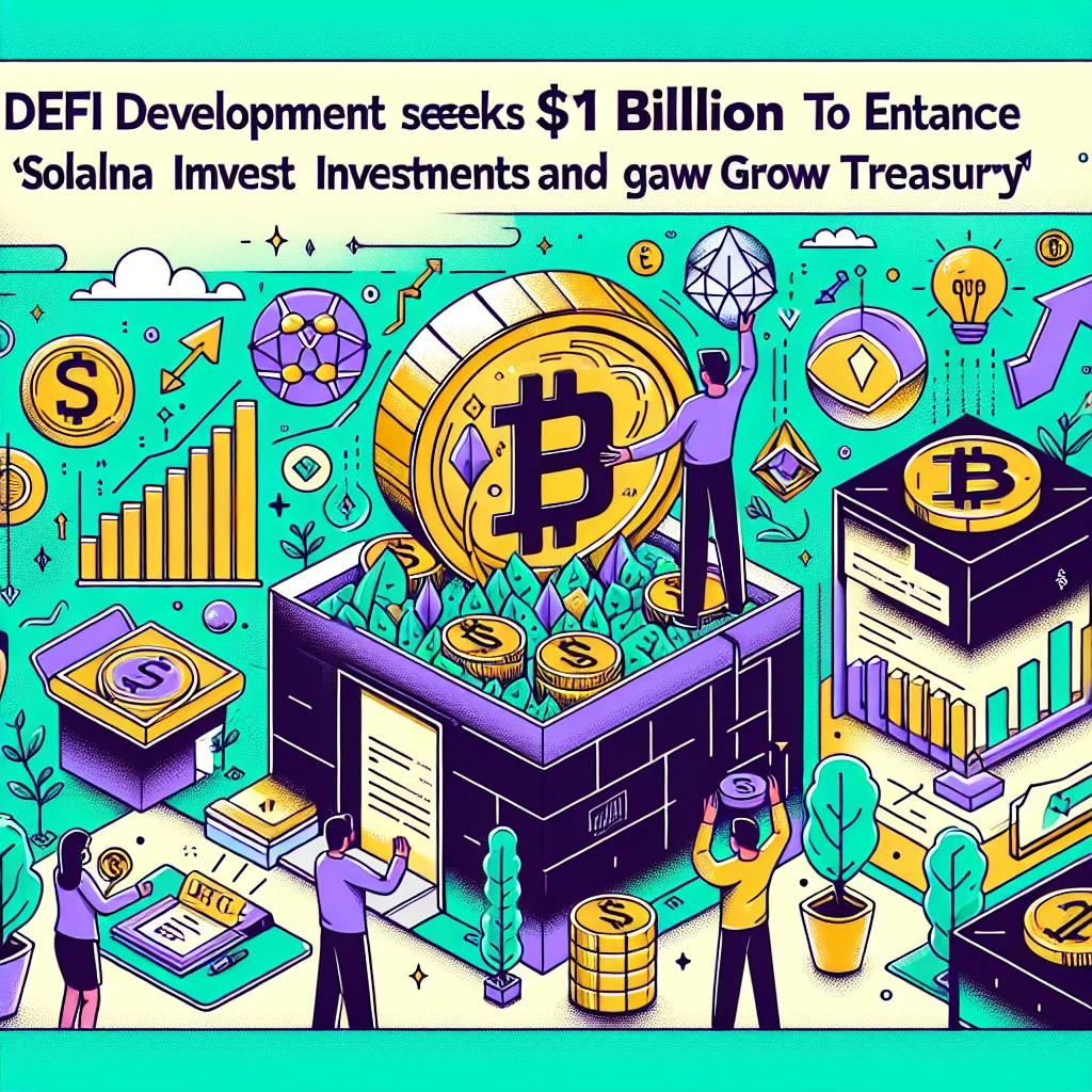 DeFi Development Seeks $1 Billion to Enhance Solana Investments and Grow Treasury
