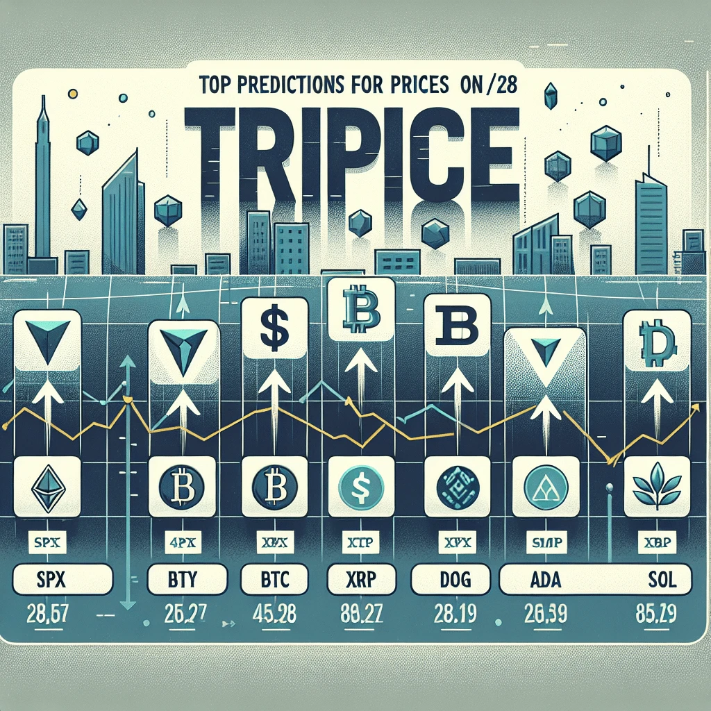 Top Predictions for Prices on 4/28: SPX, DXY, BTC, ETH, XRP, BNB, SOL, DOGE, ADA, and SUI