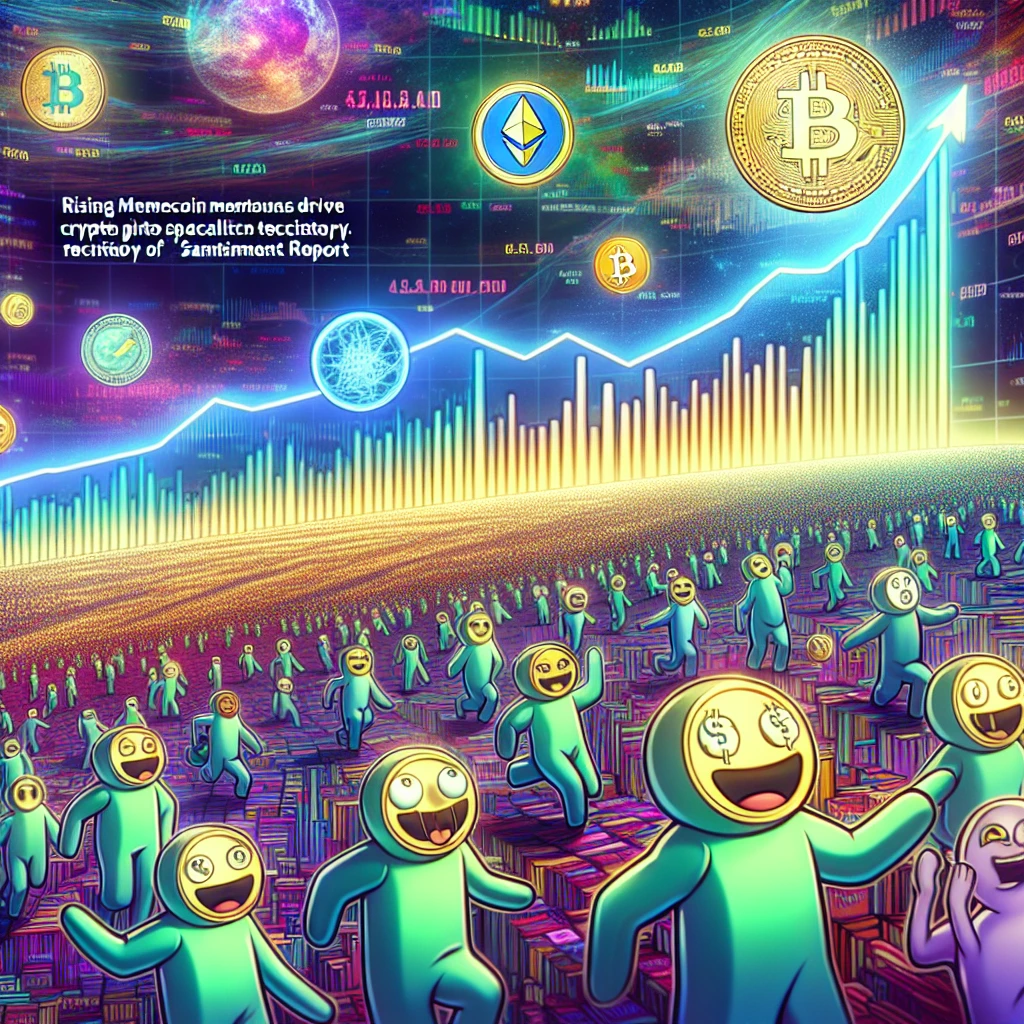 Rising Memecoin Mentions Drive Crypto into Speculative Territory: Santiment Report
