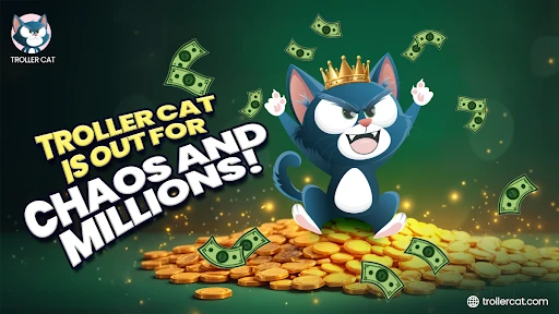 Best 100x Crypto: Troller Cat Presale Roars into Stage 3 in 1 Hour Amid Bearish Trends for Shiba Inu and Comedian