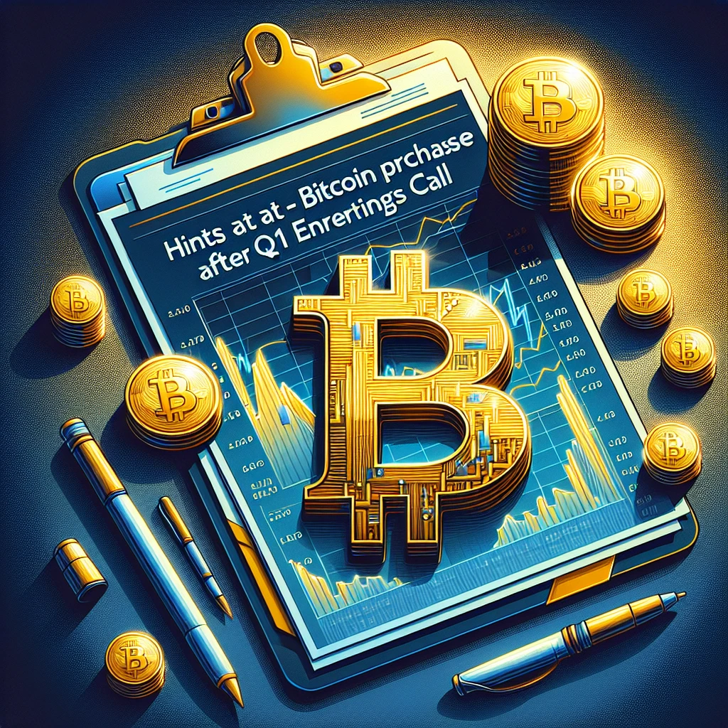 Saylor Hints at Bitcoin Purchase After Q1 Earnings Call
