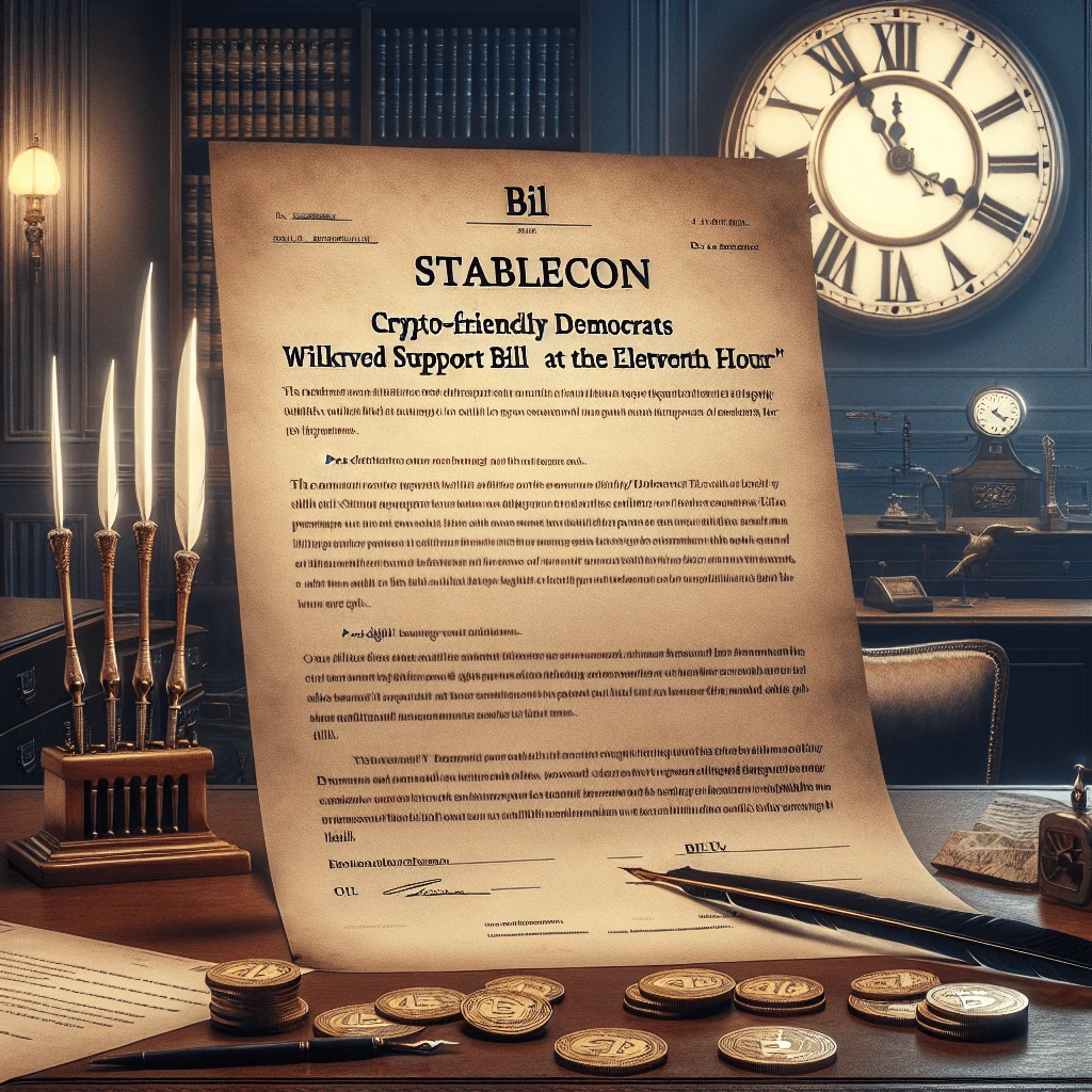 Crypto-Friendly Democrats Withdraw Support for Stablecoin Bill at the Eleventh Hour
