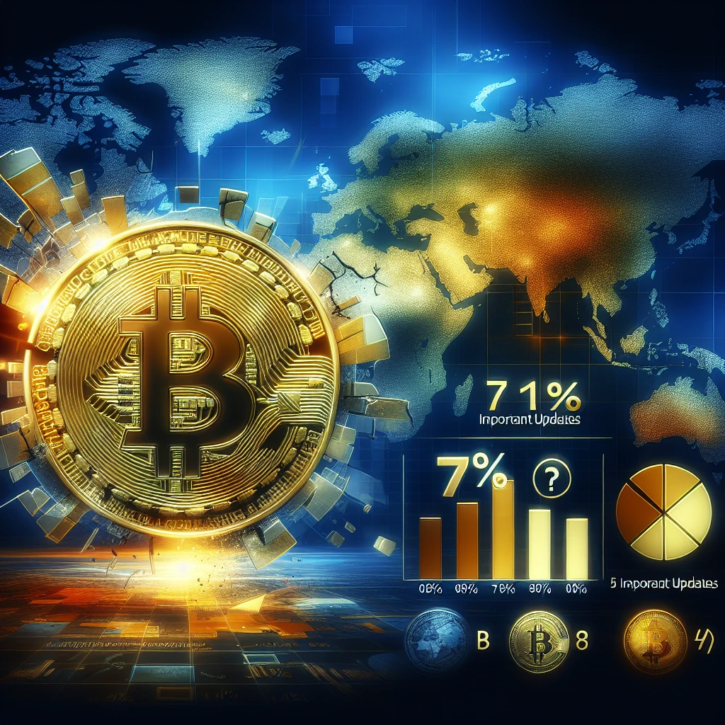 Bitcoins Dominance Plummets to 71%: 5 Important Updates for This Week