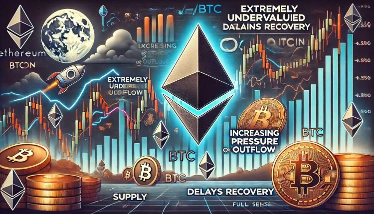 Ethereum Extremely Undervalued Against BTC  Supply Pressure May Delay Recovery